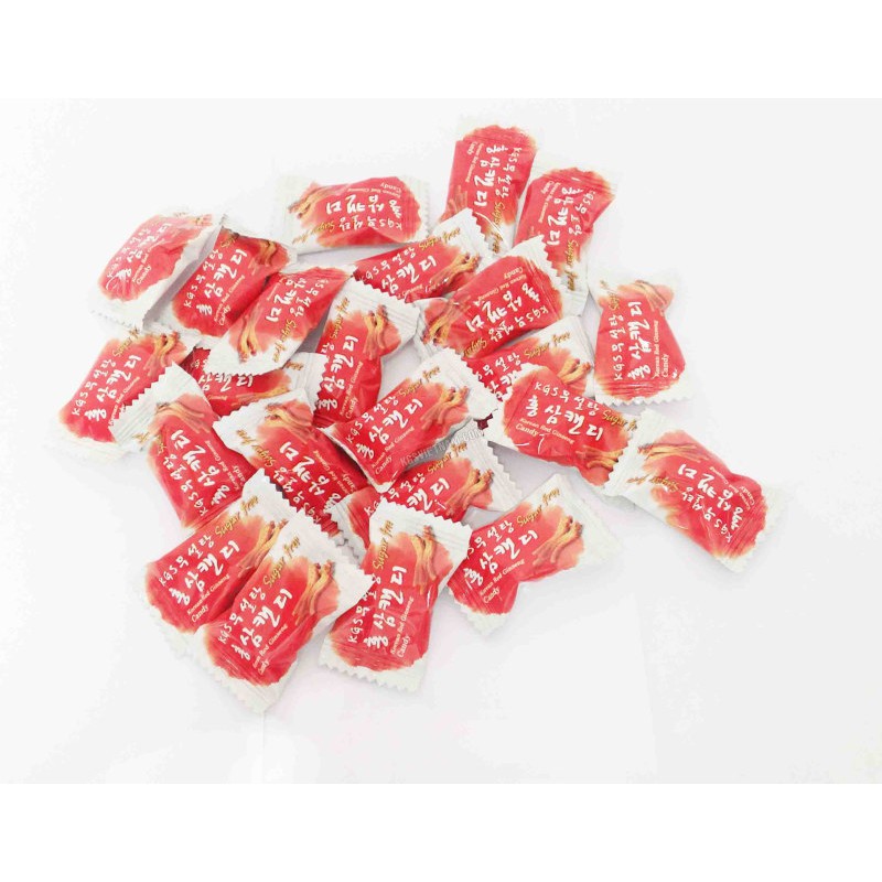 Kẹo Hồng Sâm Không Đường Kgs Hàn Quốc Gói 300gr Giúp Giảm Căng Thẳng, Mệt Mỏi