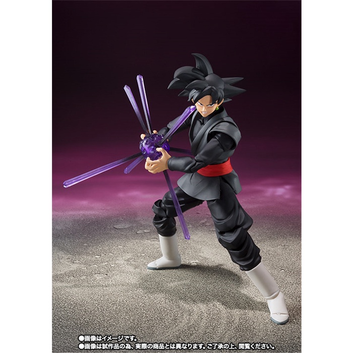 Mô Hình Nhân Vật Son Goku Màu Hồng Đen Trong Dragon z