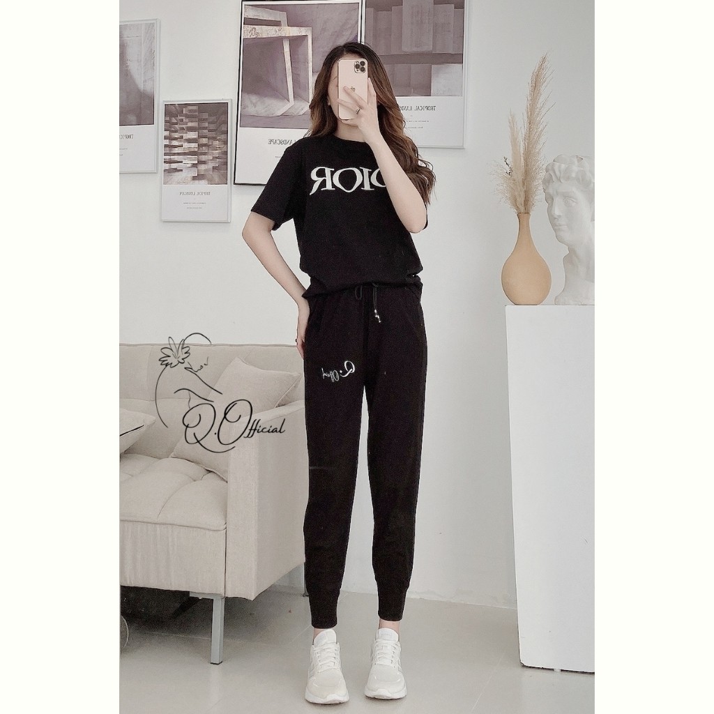 Quần Jogger Nữ Chất Liệu Polyester cool Thời Trang Mùa Hè