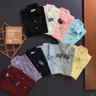 ÁO SƠ MI NAM TRƠN NGẮN TAY AB