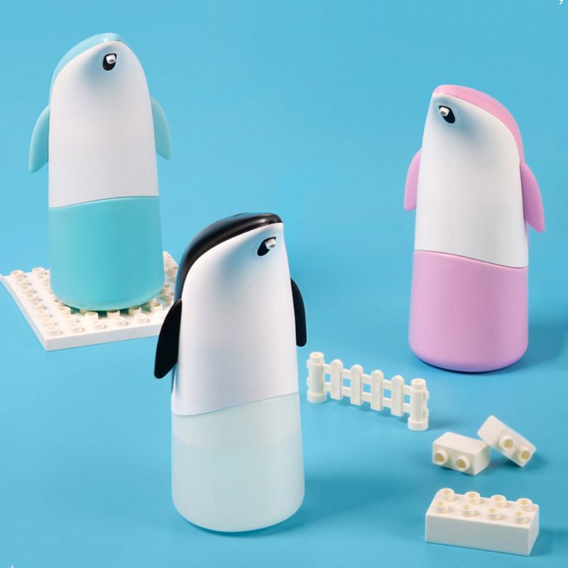 Máy Tạo Bọt Xà Phòng Rửa Tay Cảm Ứng Tự Động Không Cần Chạm Họa Tiết Hoạt