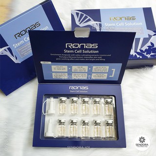 [10 lọ] Tế bào gốc Ronas Stem Cell Solution Hàn Quốc