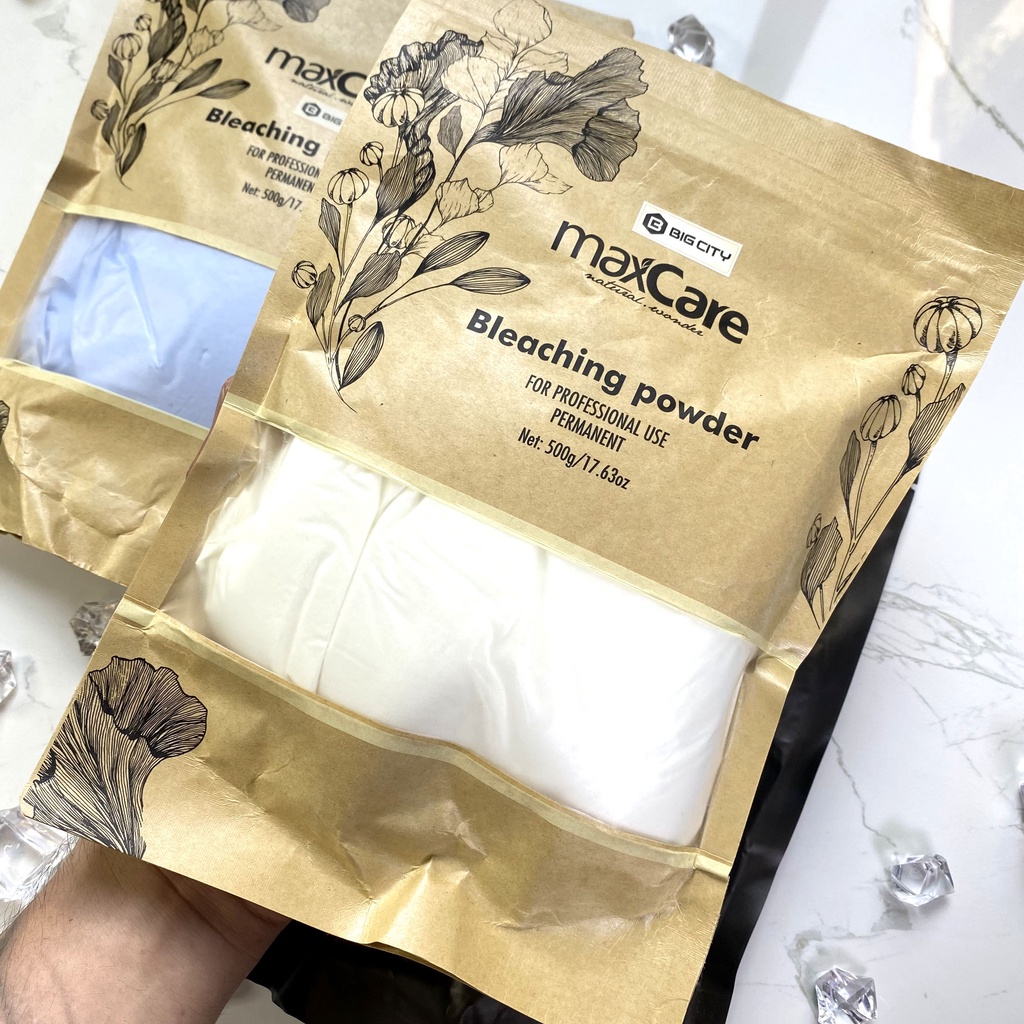 Bột Tẩy Tóc Nâng Sáng Mạnh Maxcare Siêu Mịn Ít Hư Hại Cho Tóc