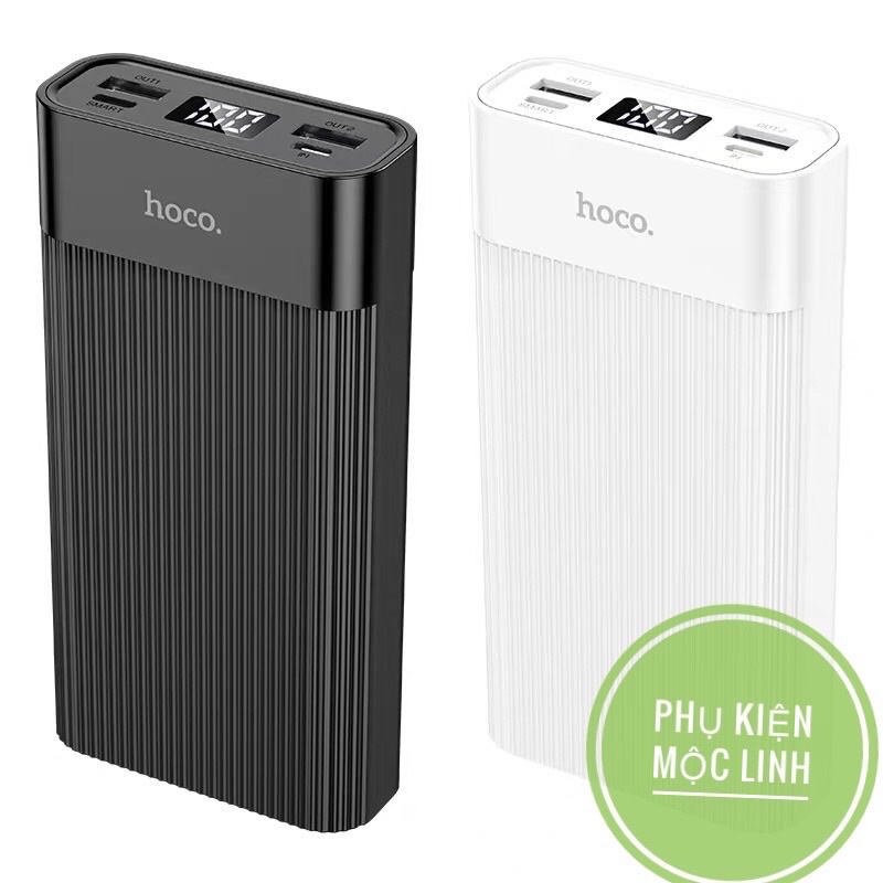 [ CHÍNH HÃNG HOCO ] Pin sạc dự phòng HOCO J85 dung lượng 20000mah hỗ trợ sạc nhanh màn Led 1A 2A