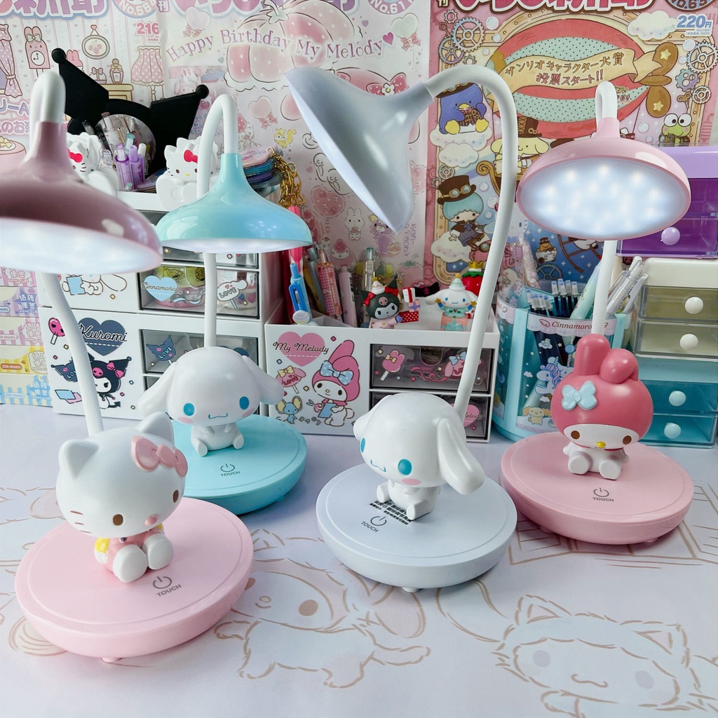 Đèn LED Để Bàn Bảo Vệ Mắt Hình Chú Chó Melody Dễ Thương Cho Phòng Ngủ/Ký Túc Xá