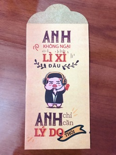 Combo 200 chiếc lì xì tết 2019