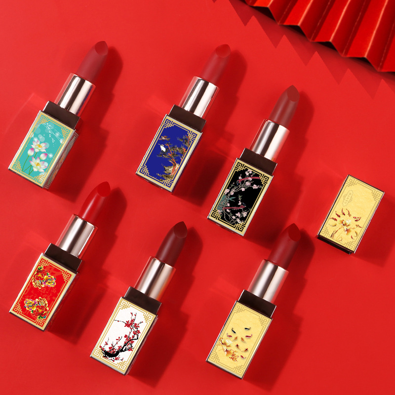 (Hàng Mới Về) Son Môi Dưỡng Ẩm Chống Nước Lâu Trôi Không Phai Phong Cách Trung Hoa Cổ Điển | BigBuy360 - bigbuy360.vn