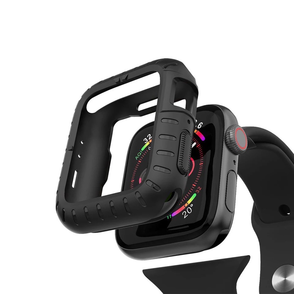 [Mẫu Mới 2021] Ốp Apple Watch Dẻo Silicon Case Thể Thao series 1 2 3 4 5 6 SE