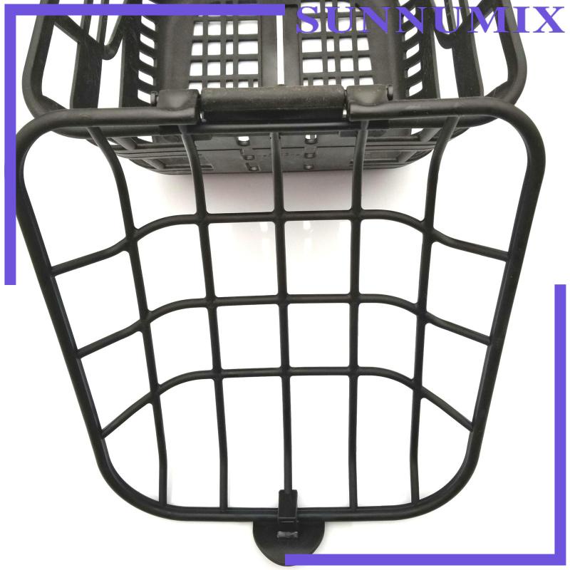 Giỏ Xe Đạp Điện Bằng Nhựa Có Nắp Tháo Rời Tiện Dụng