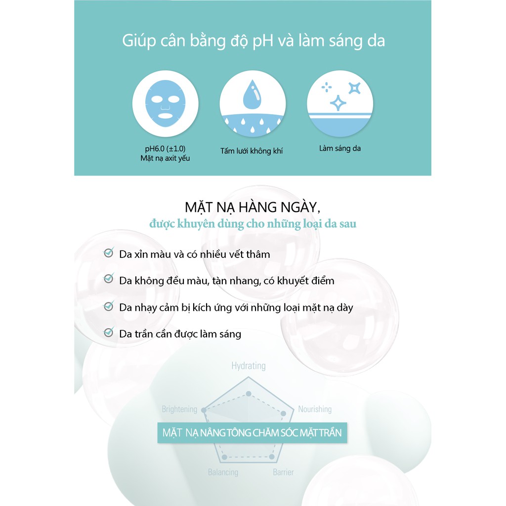 [Mua 2 tặng 1] Mặt Nạ Dưỡng Ẩm Giúp Làm Trắng Da Frudia AIR Mask 24 Snowy 25ml/1pcs