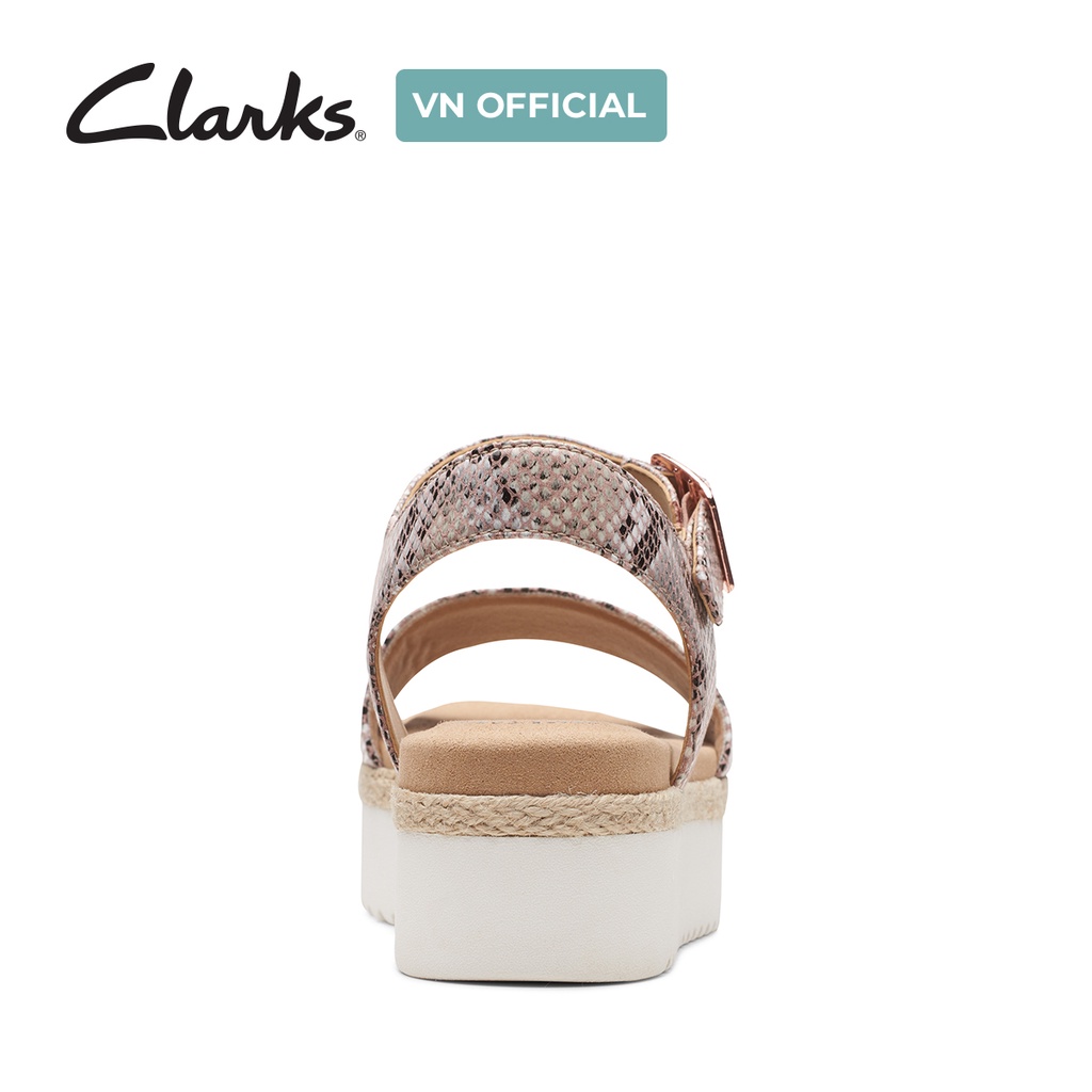 Giày Xăng Đan Nữ CLARKS Lana Shore màu Nâu