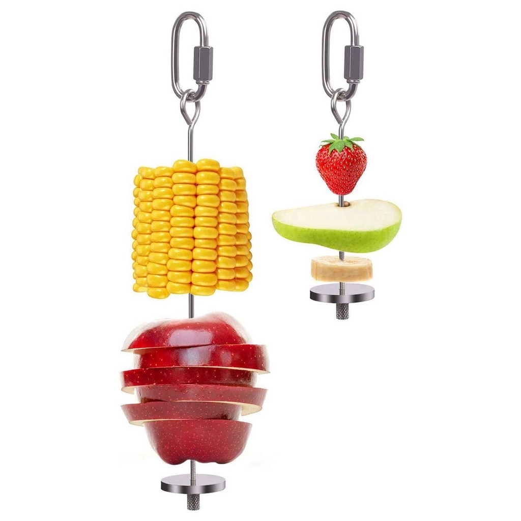 Giá Đỡ Thức Ăn Cho Chim Bằng Thép Không Gỉ Tiện Dụng
