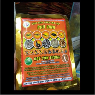 Cám Phú Vinh Côn Trùng 100gr - Thức Ăn Chim Cao Cấp