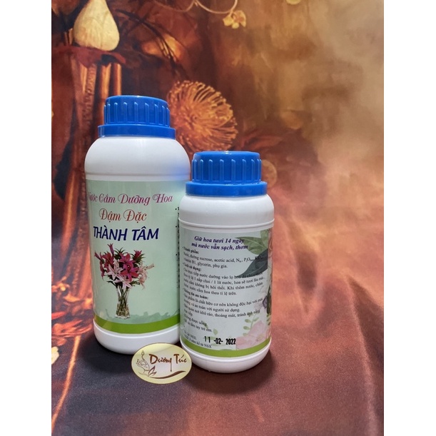 Nước Cắm Dưỡng Hoa Đậm Đặc Thành Tâm - Giữ hoa tươi 14 ngày mà nước vẫn sạch thơm