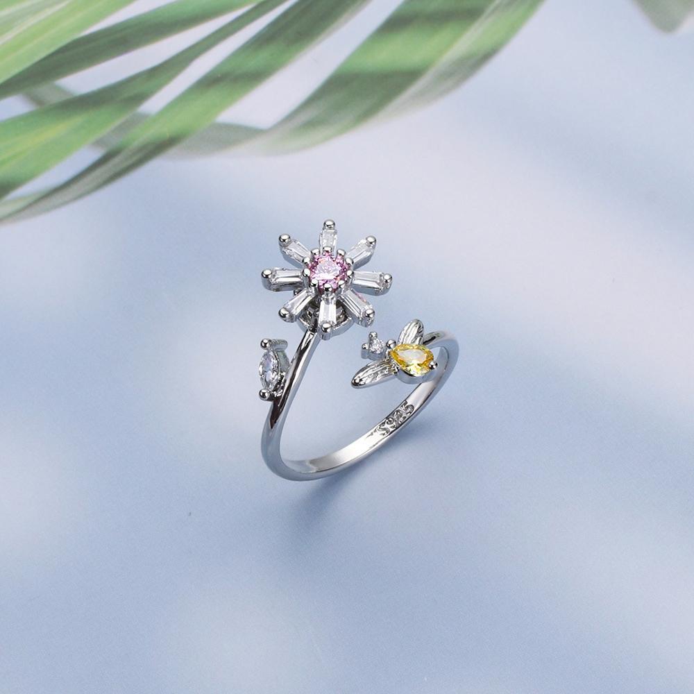 HS Vòng Đan Len Hình Vương Miện Có Thể Xoay Được Tiện Dụng