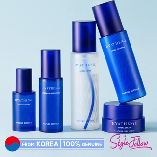 [nature republic] hyathenol hydra (ampoule 30ml, capsule essence 50ml, cream 50ml, emulsion 130ml, toner 150ml, sữa rửa mặt bọt 150ml)