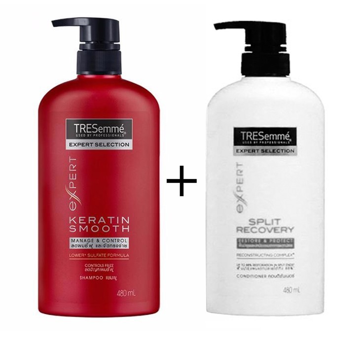 Combo dầu gội 450ml và dầu xả 480ml TREsemme nhập khẩu Thailand - BX2068