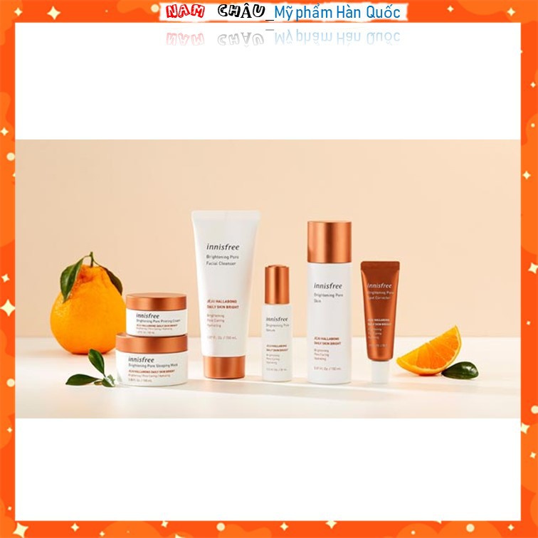 Sữa rửa mặt dưỡng trắng da từ vỏ quýt Innisfree Brightening Pore Facial Cleanser 150ml NPP Nam Châu