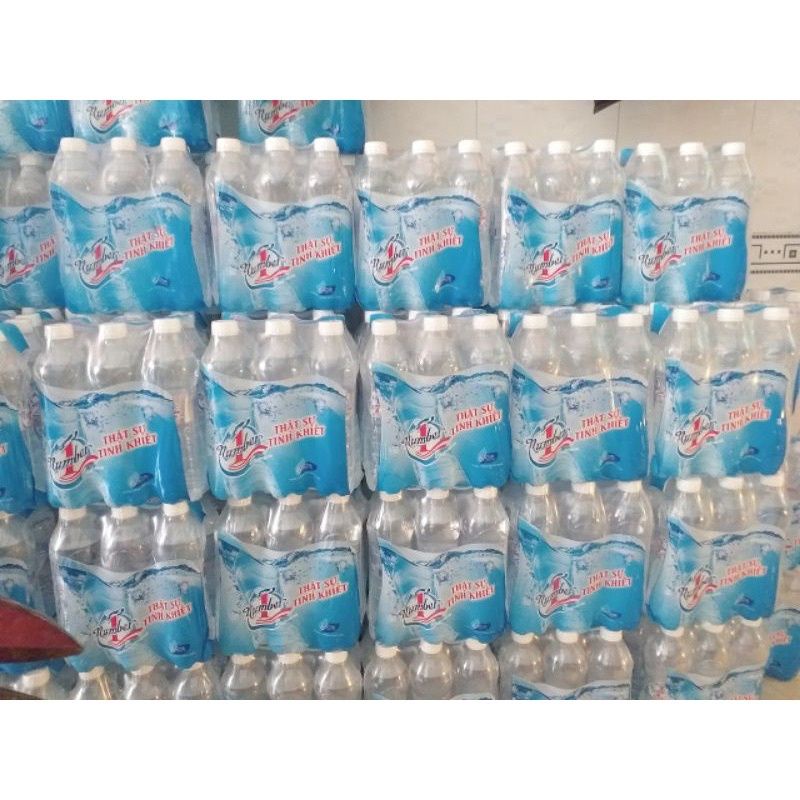 Lốc 12 chai nước suối number one chai 500ml