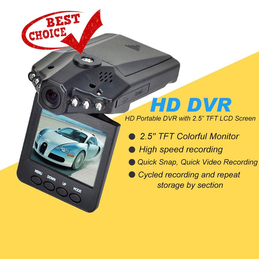 (10.7) Máy Quay Hành Trình 2.5 "Hd Màn Hình Lcd 270 Cho Xe Hơi | BigBuy360 - bigbuy360.vn