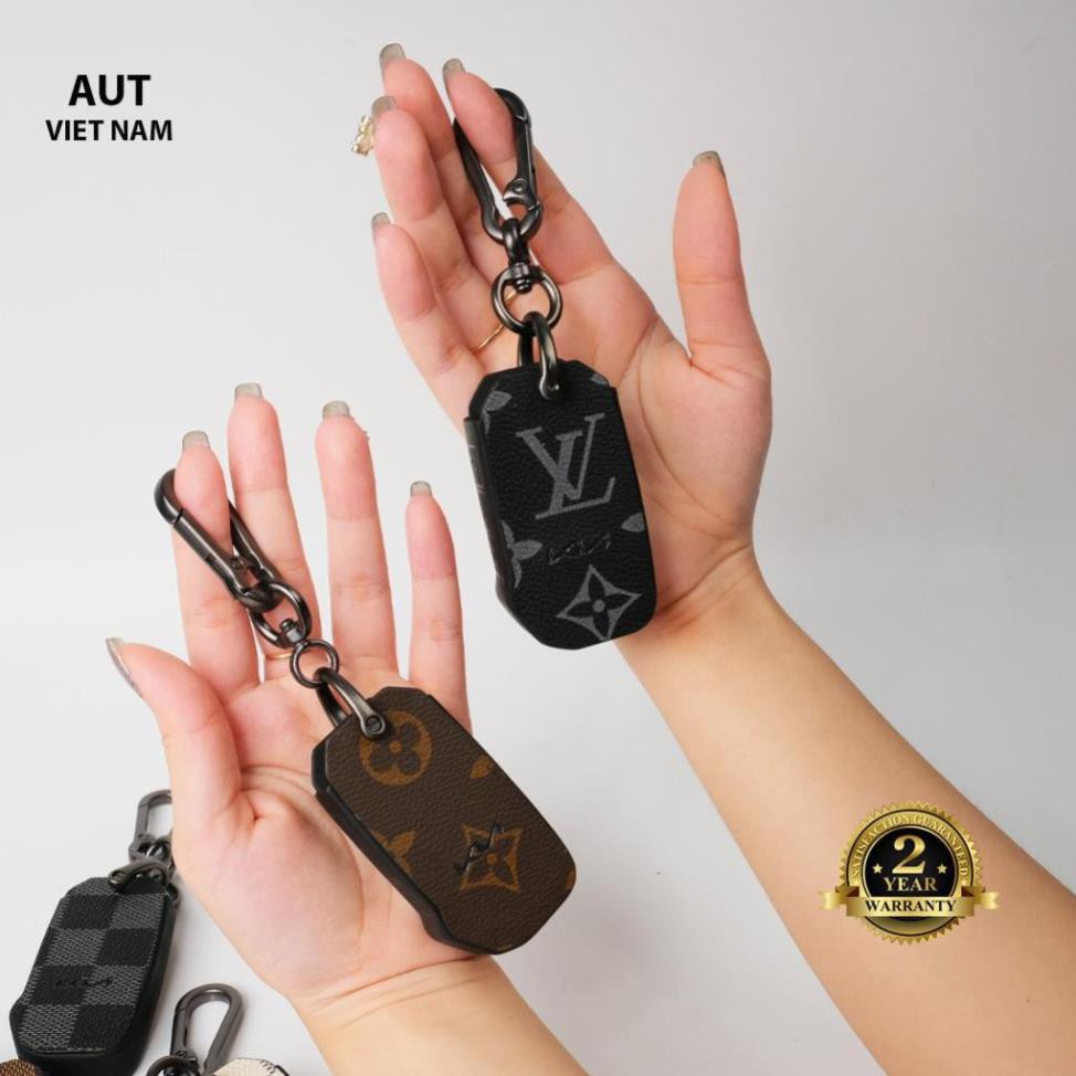 Bao da chìa khóa Smartkey KIA ( Cerato - Sorento - Seltos - Rio - Soluto - Optima) handmade da L. V xẻ túi