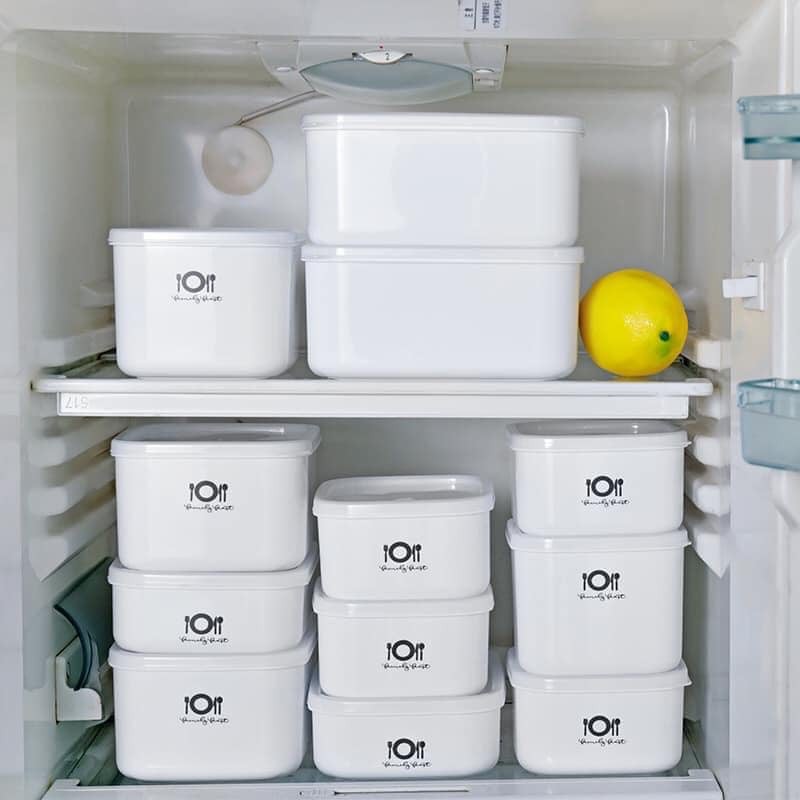 Set 4 Hộp Bảo Quản Thực Phẩm Chịu Nhiệt, Hộp Ttữ Đông Nhựa Cao Cấp An Toàn Cho Sức Khỏe