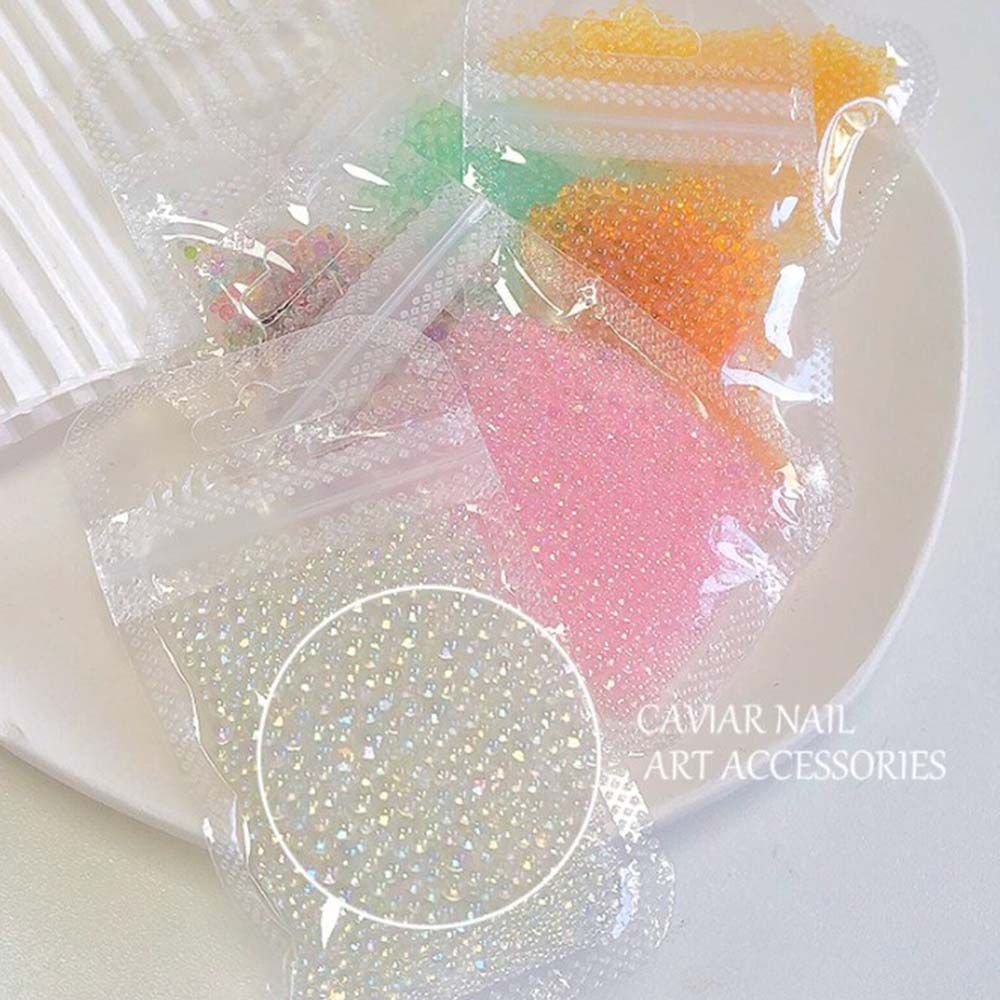 [Hàng mới về] Hạt cườm phong cách trứng cá nhỏ 3D phong cách Nhật trang trí làm đẹp móng cho nữ nhiều màu tùy chọn