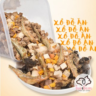Thức ăn đông khô - Thịt sấy khô cho chó mèo