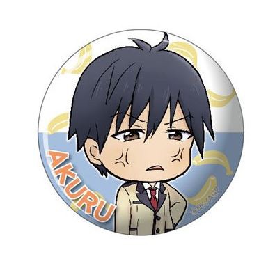 Combo 7 huy hiệu cài áo IN HÌNH Aho girl Cô nàng ngốc nghếch anime chibi dễ thương tiện lợi