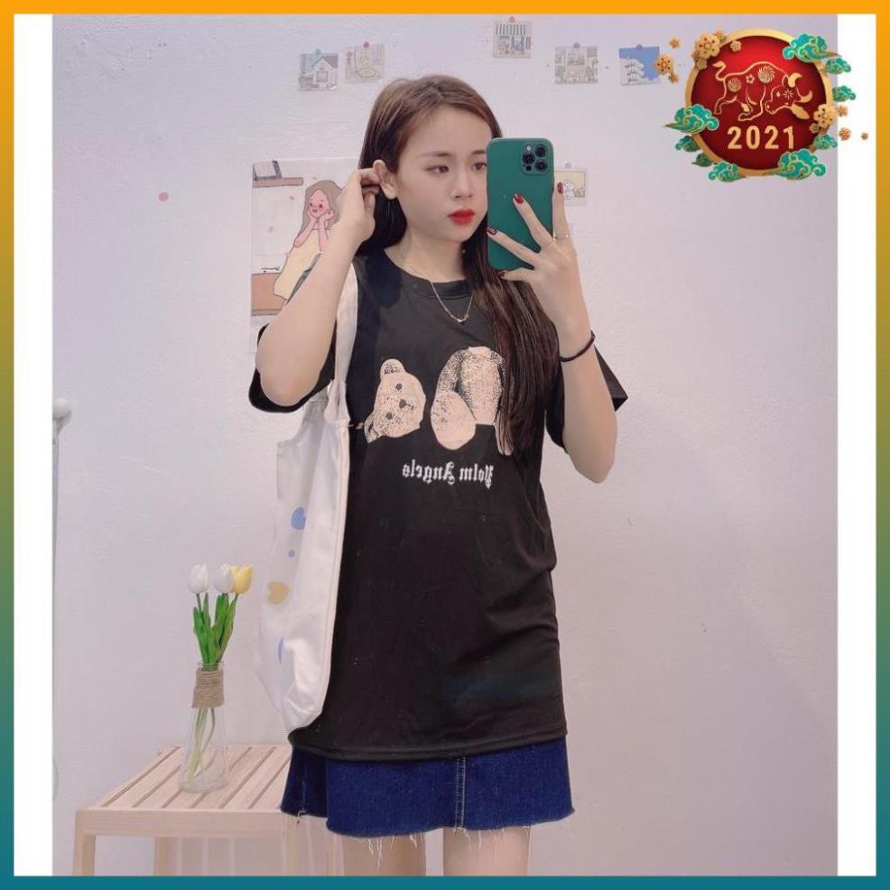 [FREE SHIP] Áo Phông Nữ, Áo Thun Nữ Hình Mũ, Hình Gấu Siêu Xinh Freesize  100% Cotton Hàng Qc Full Túi Zip | BigBuy360 - bigbuy360.vn