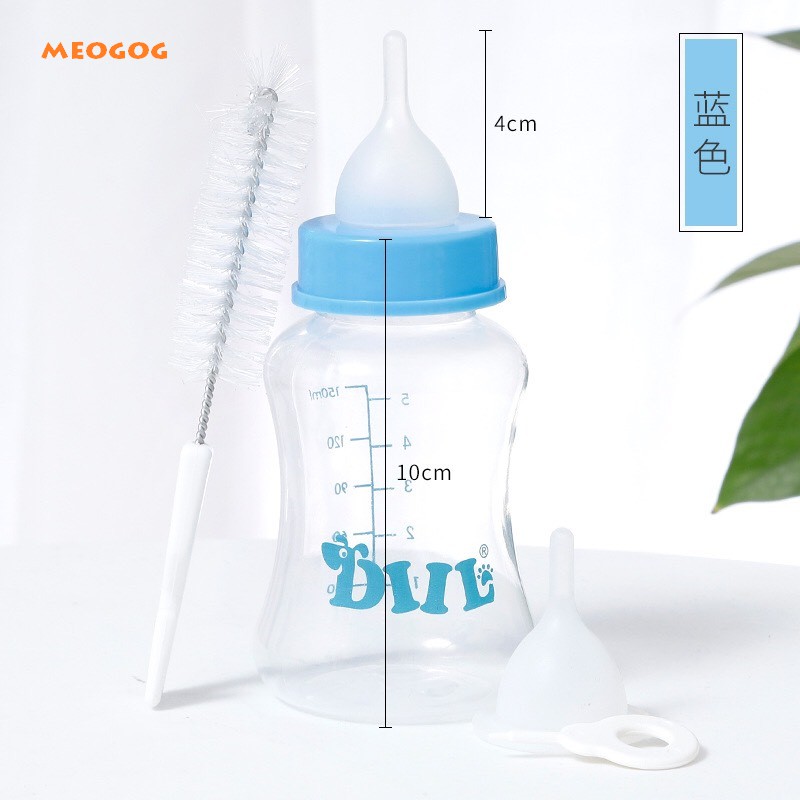 Bình Ti Bình Sữa Chó Mèo Sơ Sinh 60ml – 150ml meogog