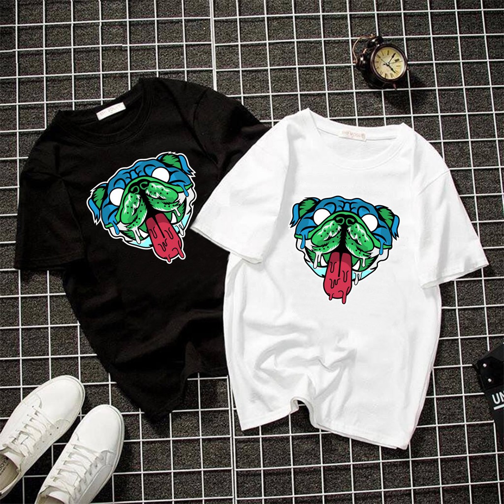 Áo Phông F5 Oversize Mẫu Mới Chó Mặt Xanh