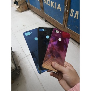 Nắp lưng kính thay thế cho Xiaomi Mi 8 Lite nhiều màu.