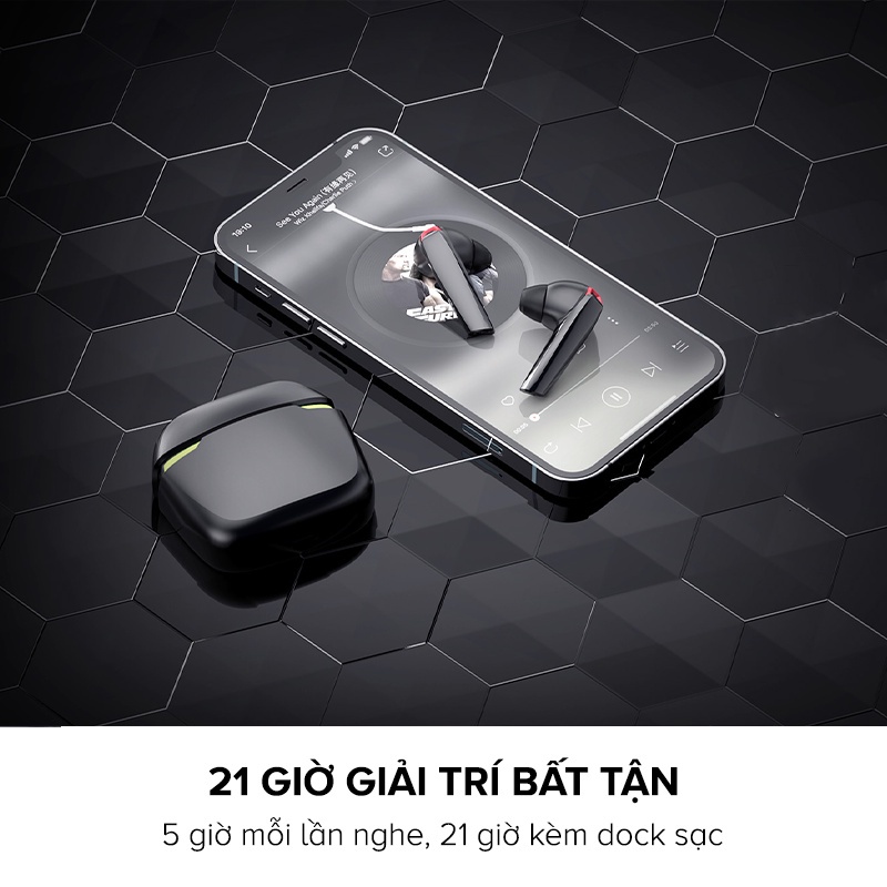 Tai Nghe TWS HAVIT TW929 BT 5.0, Độ Trễ Thấp 60ms, Kháng Nước IPX5, Thời Gian Nghe Đến 21h - Chính Hãng BH 12 Tháng