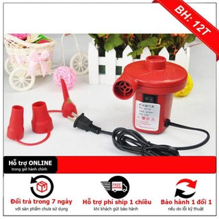 Bơm điện 2 chiều bơm và hút chân không đa năng 2 in 1 - dụng cụ bơm hơi bằng điện tiện dụng