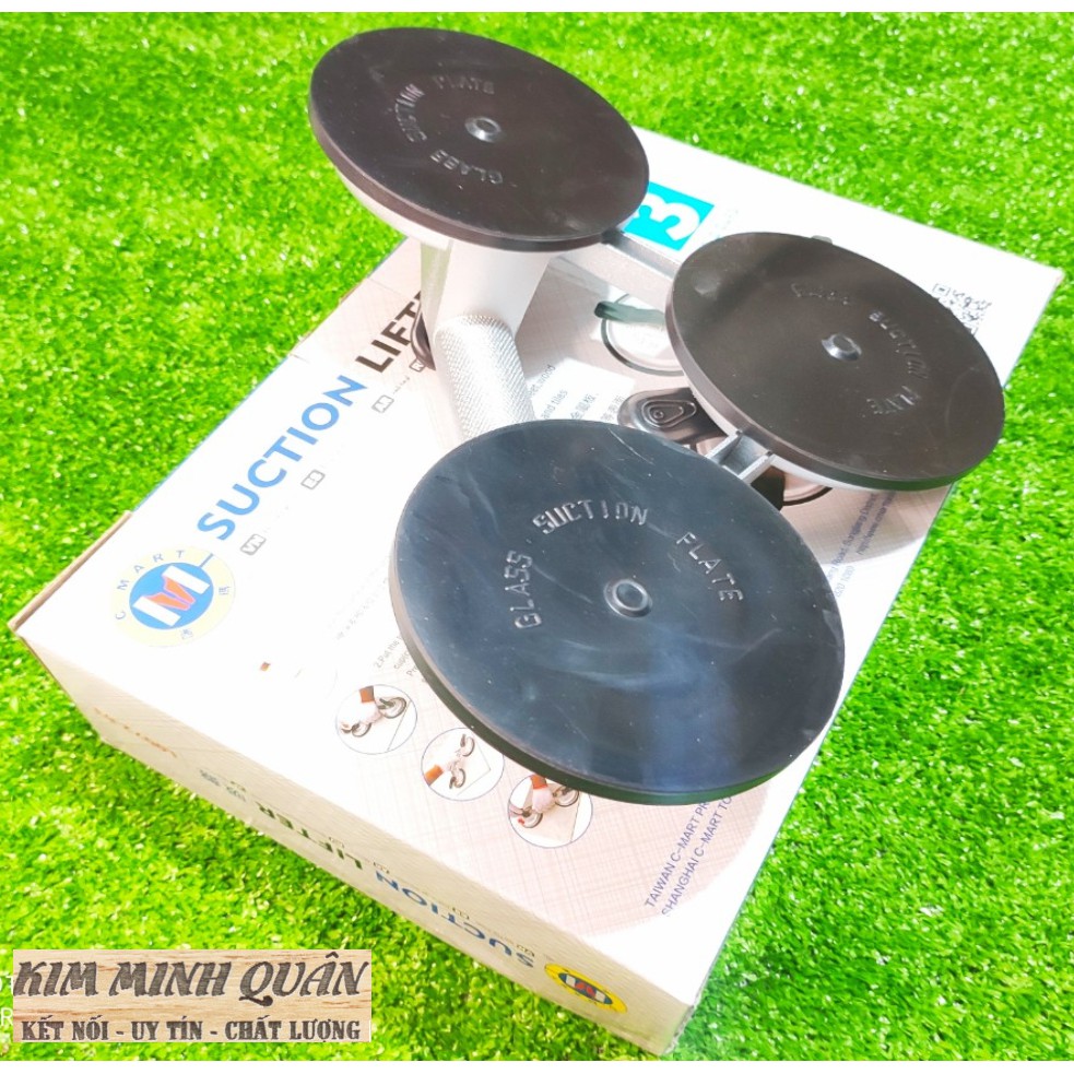 Dụng Cụ Hít Kính 3 Đầu ,Đường Kính Miệng Hít 120mm (150kg) L0072-03 CMART