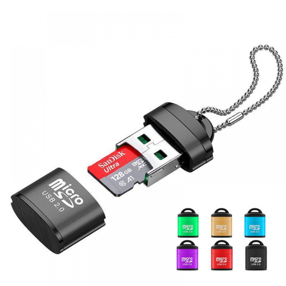 Đầu Đọc Thẻ Nhớ Micro SD/Tf USB 2.0 Tốc Độ Cao