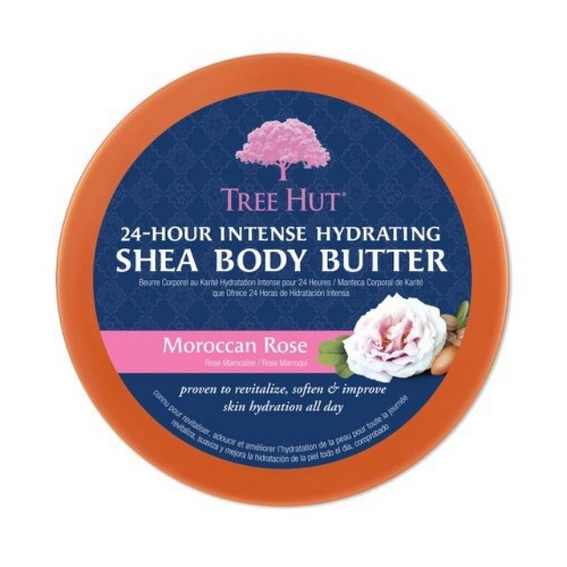 (198gr) Bơ dưỡng thể Tree Hut Shea Body Butter Moroccan Rose