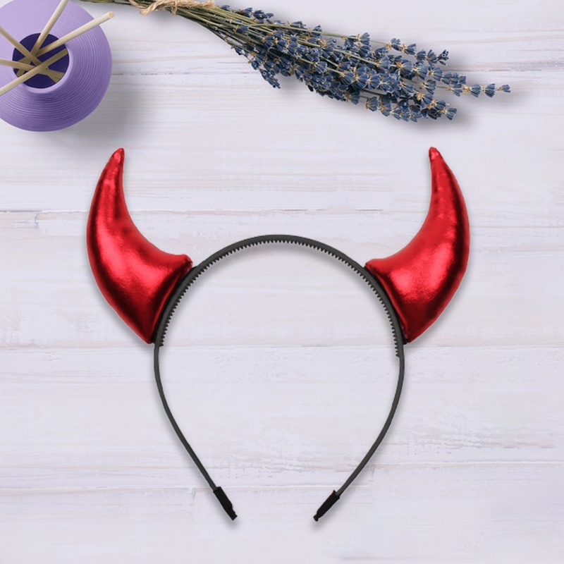 Băng đô hình sừng quỷ hóa trang Halloween