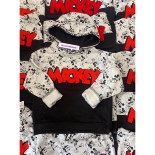 Áo micky hoodie bé trai