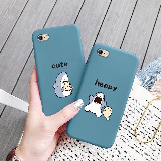 ****ỐP IPHONE NHỰA DẺO CÁ MẬP CUTE - HAPPY