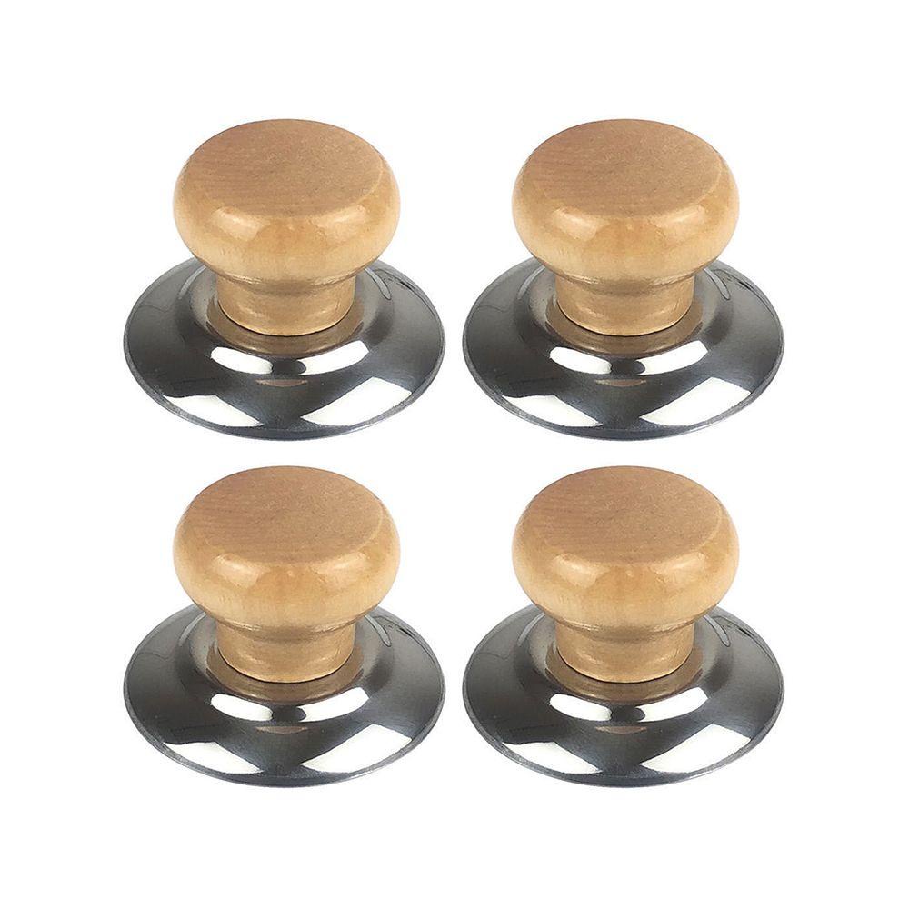 Bộ 4 Nút Nhấn Nồi Bằng Thép Không Gỉ Tiện Dụng Cho Nhà Bếp