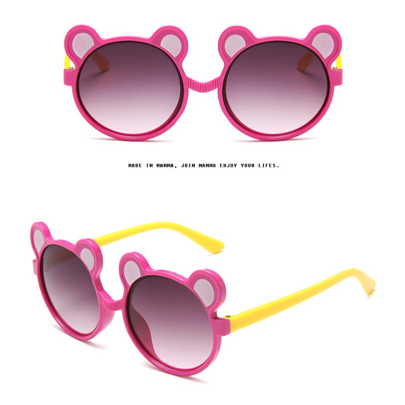 Kính mát chống tia uv400 phong cách Hàn Quốc dành cho bé