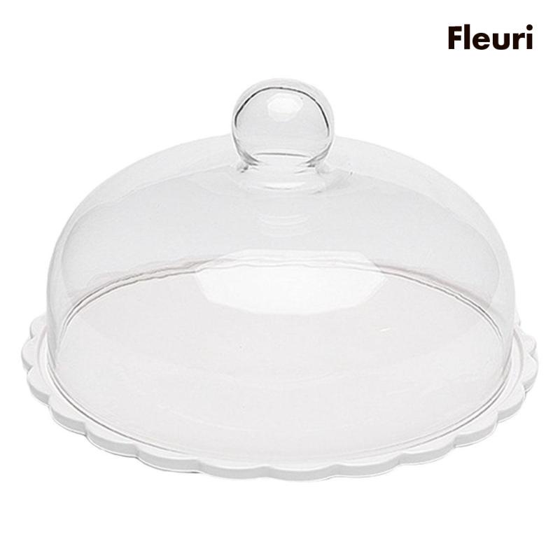 Nắp Đậy Bánh Vòm Bằng Kính Đường Kính 235mm Đường Kính 145mm Trang Trí Tiệc Cưới Gia Đình