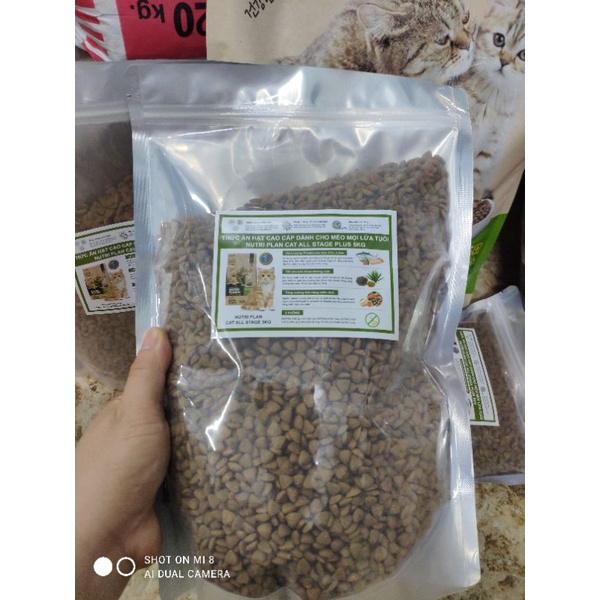 Thức ăn cho mèo NutriPlan cho mọi lứa tuổi, nhập khẩu Hàn Quốc