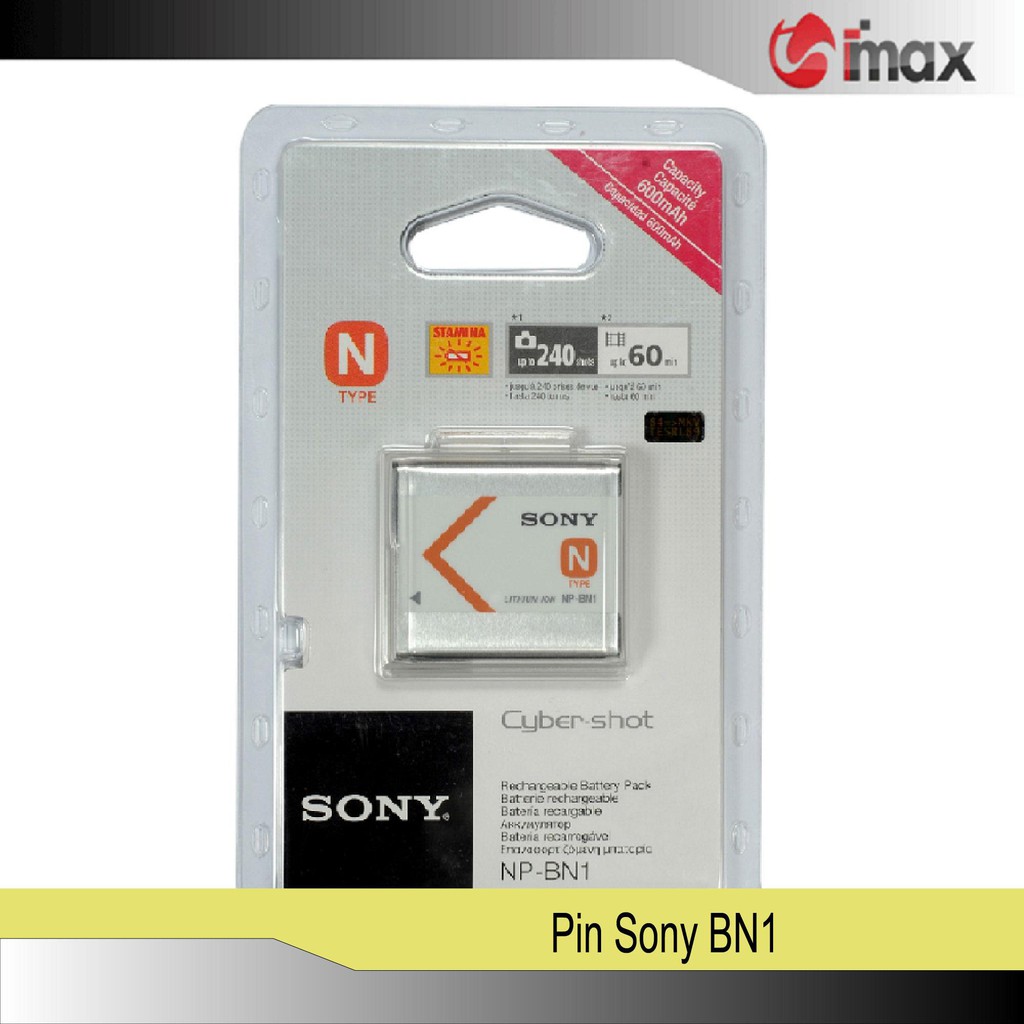 Pin máy ảnh Sony NP-BN1 - Hàng nhập khẩu