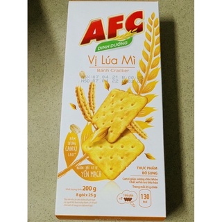 Bánh Lúa Mạch AFC 200g ( 8 gói bánh )