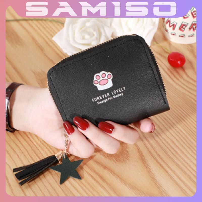 Ví nữ ngắn đẹp cầm tay mini nhỏ gọn bỏ túi nhiều ngăn dễ thương NG23 | BigBuy360 - bigbuy360.vn