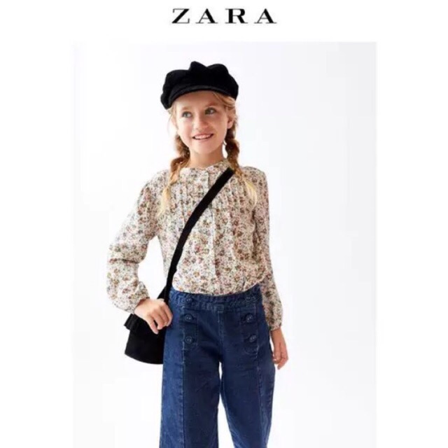 Áo hoa zara kid 13-14