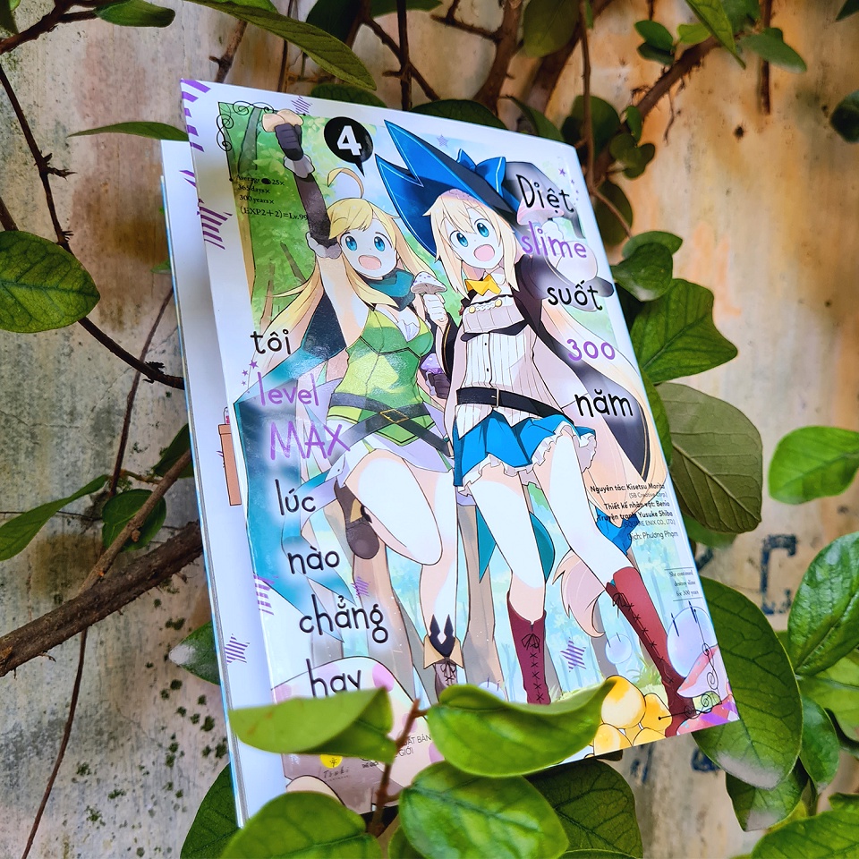 Sách - [Manga] Diệt Slime Suốt 300 Năm, Tôi Levelmax Lúc Nào Chẳng Hay (Tập 4) - (Tái Bản)